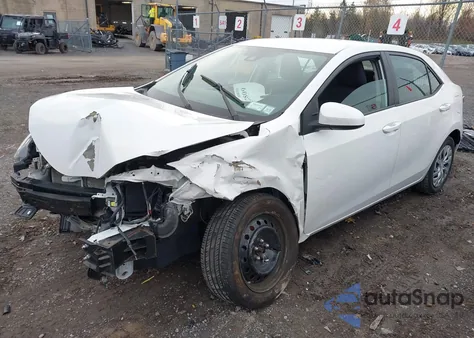 2018 Toyota Corolla Le z USA, uszkodzony, nr VIN 2T1BURHEXJC104973